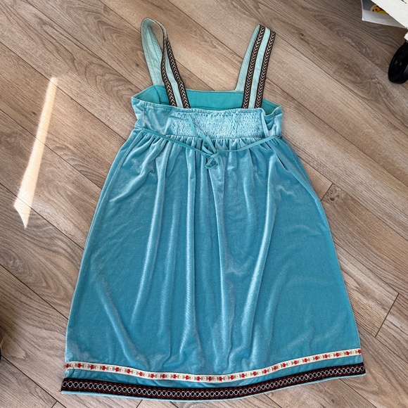 Free People Scandinavian Snowflake Velvet Dress - Picture 3 of 8